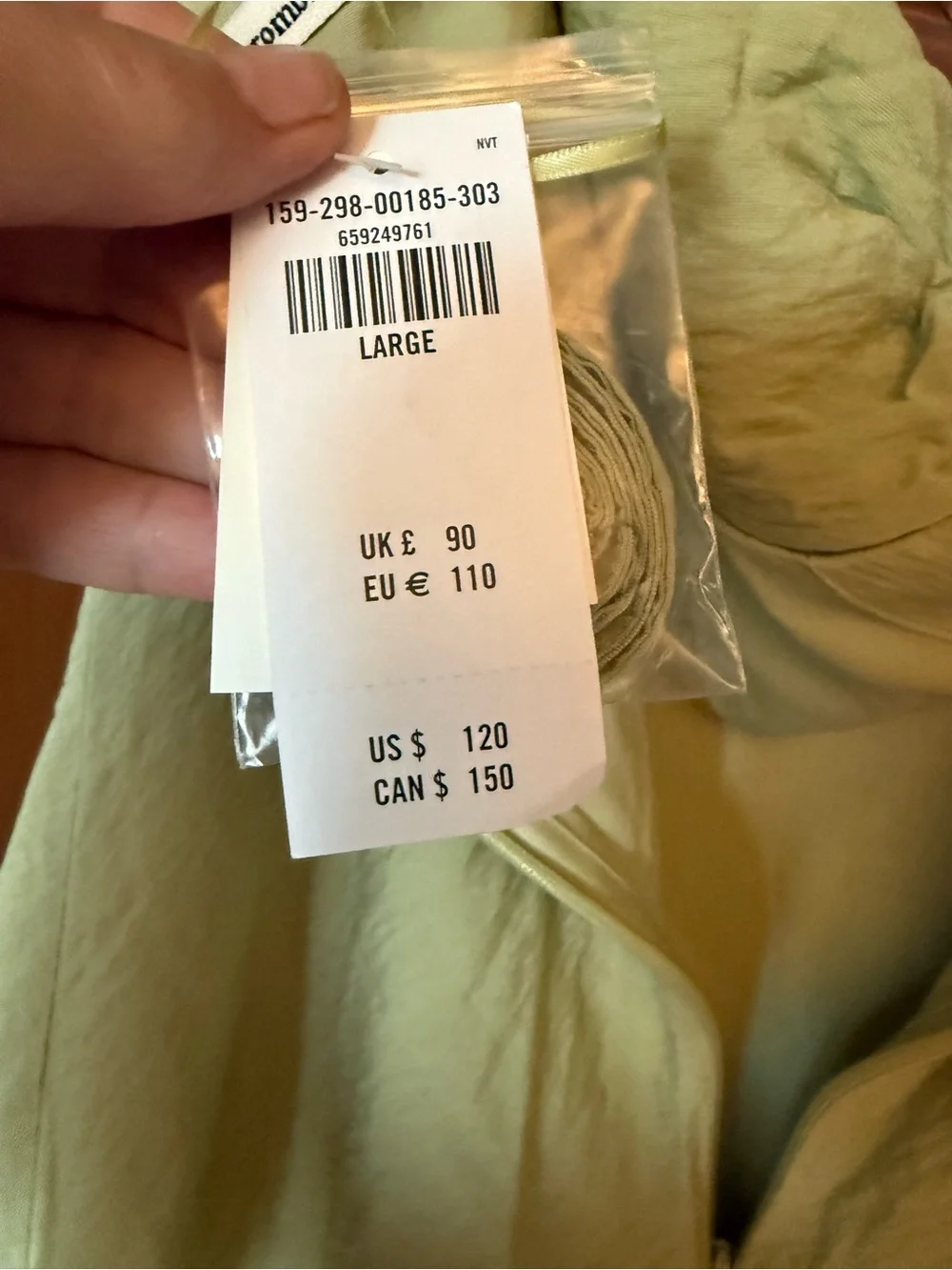 Abercrombie & Fitch Knot-Front Slip Maxi Dress L